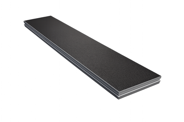 Global Truss GT Stage Deck 200x50 cm Bühnenpodest mit Aluminiumrahmen und rutschfester Oberfläche für professionelle Eventbühnen