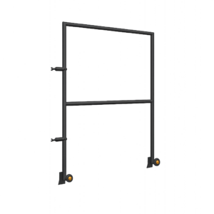 Aluminium Handlauf 1 Meter für GT Stage Deck Bühnenpodest zur Absturzsicherung bei Events.