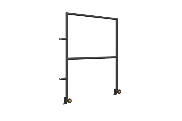 Aluminium Handlauf 1 Meter für GT Stage Deck Bühnenpodest zur Absturzsicherung bei Events.