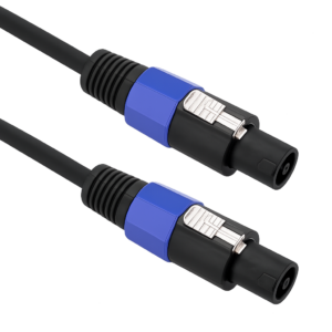 Speakon Kabel NL4 4-polig Lautsprecherkabel für PA Anlage und professionelle Veranstaltungstechnik