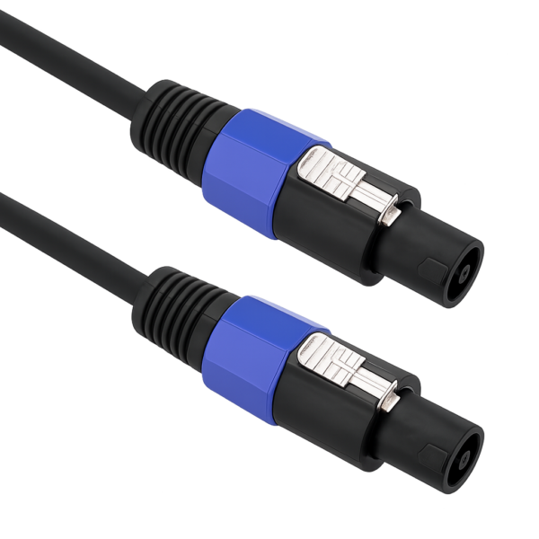 Speakon Kabel NL4 4-polig Lautsprecherkabel für PA Anlage und professionelle Veranstaltungstechnik