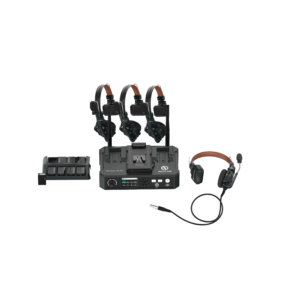 Hollyland Solidcom C1 4er Set kabelloses Full-Duplex Intercom Headset-System für Event- und Videoproduktion