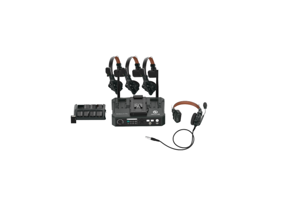 Hollyland Solidcom C1 4er Set kabelloses Full-Duplex Intercom Headset-System für Event- und Videoproduktion