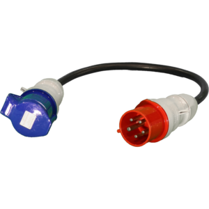 Der Adapter CEE32 auf CEE32 Single Phase ermöglicht die Nutzung eines dreiphasigen CEE 32A Anschlusses für einphasige Stromanwendungen. Der Adapter wird häufig in der Event- und Veranstaltungstechnik eingesetzt, um Geräte oder Stromverteiler flexibel an vorhandene Stromanschlüsse anzuschließen. Durch die robuste Bauweise eignet sich der Adapter ideal für Bühnenproduktionen, Veranstaltungen, Messen und temporäre Installationen, bei denen eine sichere Stromverteilung erforderlich ist.