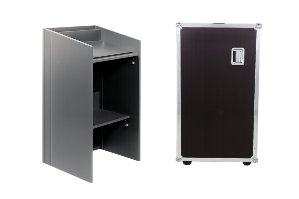 Modernes Rednerpult Graphite für Präsentationen, Konferenzen und Veranstaltungen