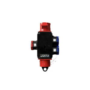 CEE16 Stromverteiler zur Verteilung eines 400V Starkstromanschlusses auf mehrere Steckdosen