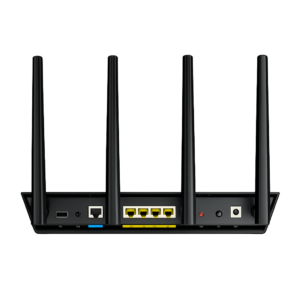 ASUS RT-AC87U Dual-Band WLAN Router mit vier Antennen für schnelles und stabiles Internet