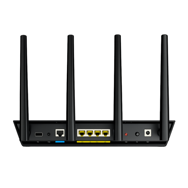 ASUS RT-AC87U Dual-Band WLAN Router mit vier Antennen für schnelles und stabiles Internet