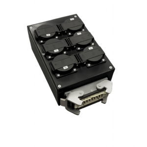 MAJOR Lastverteilerbox Harting 6x T13