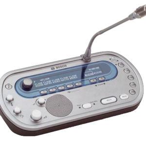 Bosch DCN-IDESK Delegiertensprechstelle mit Mikrofon für professionelle Konferenz- und Abstimmungssysteme