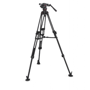 Manfrotto Nitrotech 608 Videostativ mit Fluidkopf