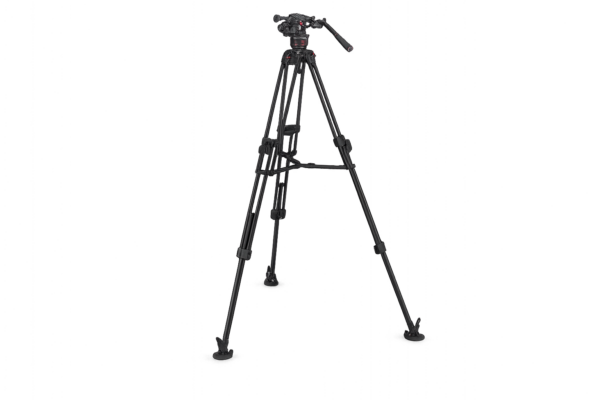 Manfrotto Nitrotech 608 Videostativ mit Fluidkopf