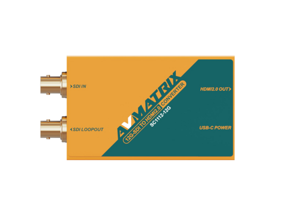 AV Matrix SC1112 12G SDI zu HDMI 2.0 Converter