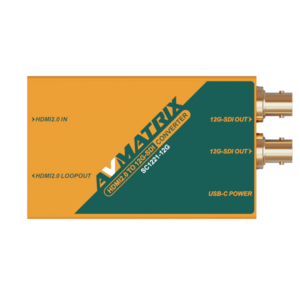 AV Matrix SC1221 HDMI 2.0 zu 12G SDI Converter